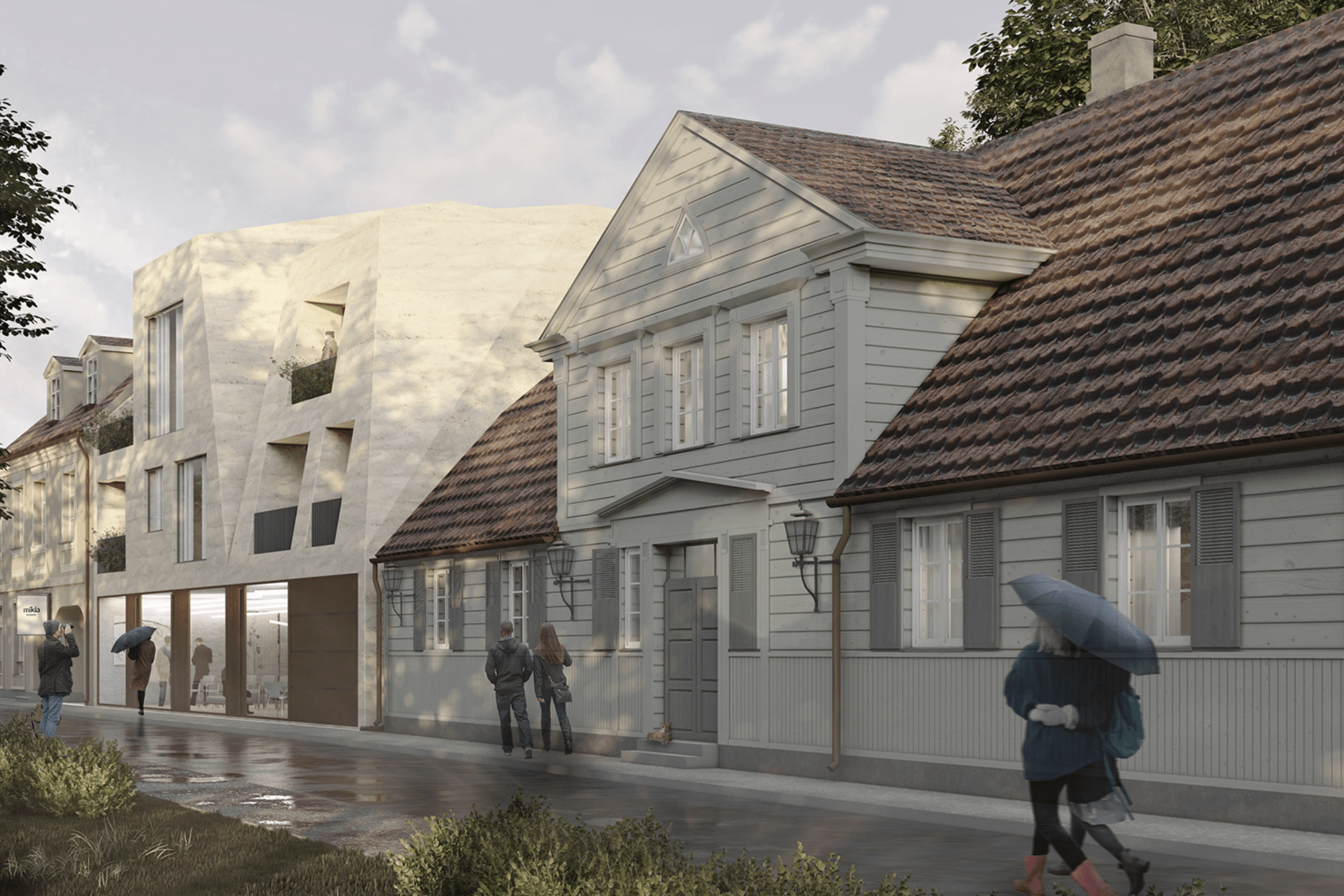 Old Town House with a beautiful and rich biography comes to life