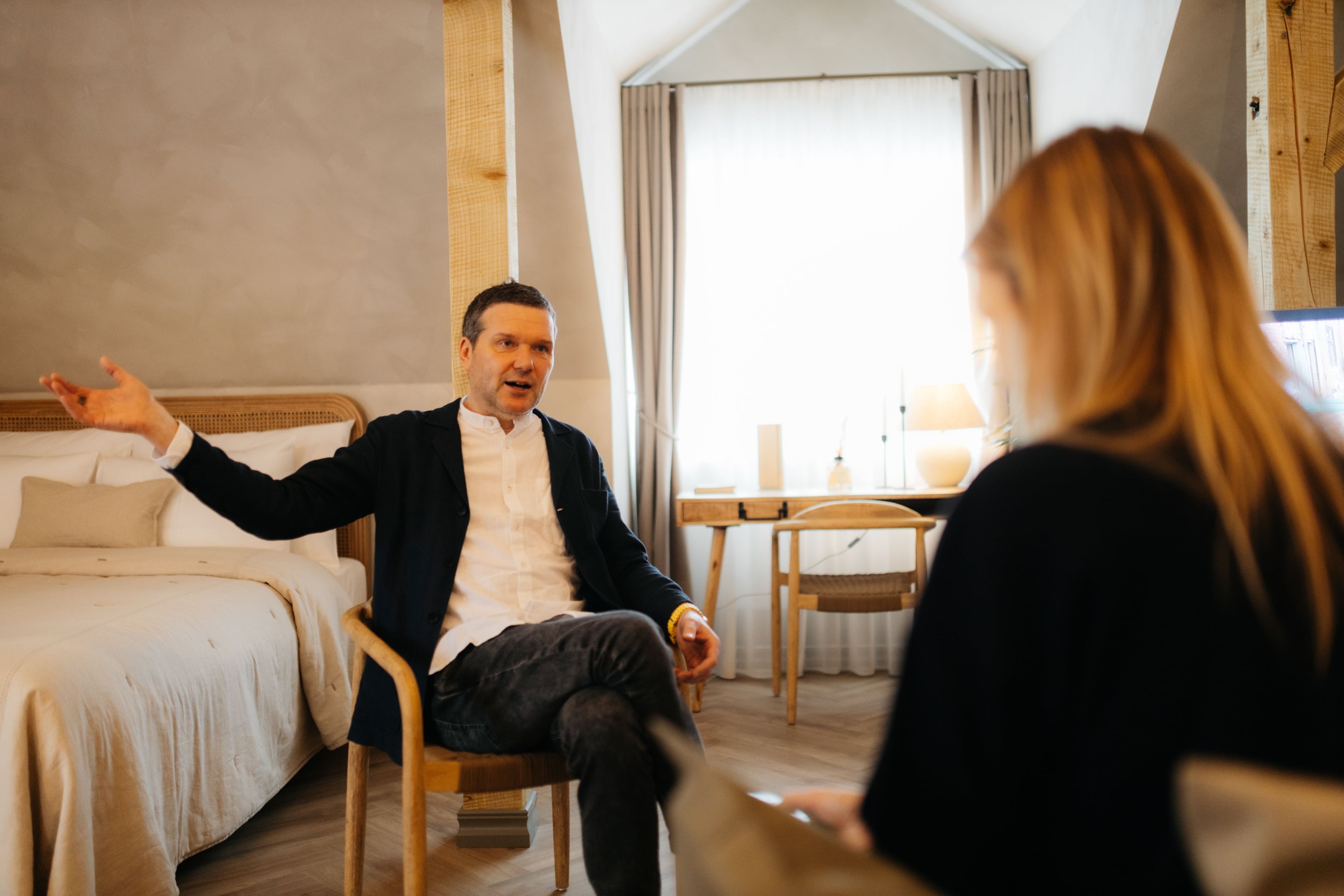 Why does a technology entrepreneur invest in Cēsis?